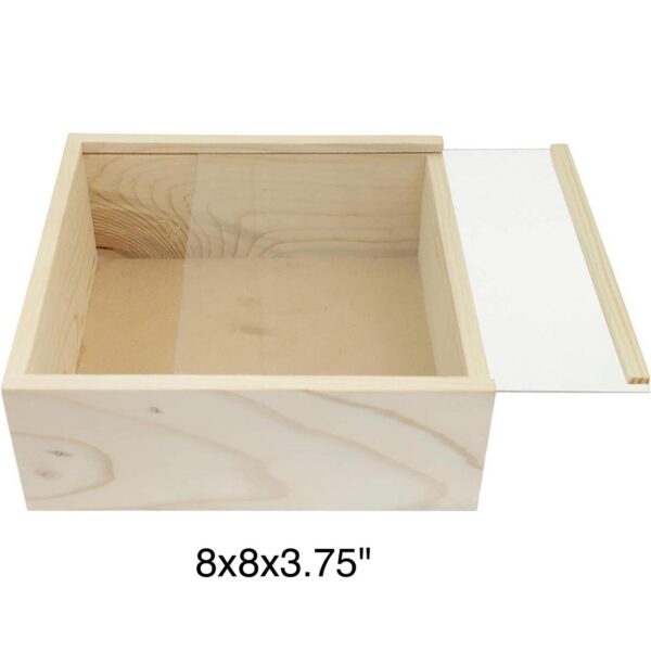 Wooden Gift Box with Acrylic top